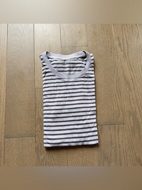 UNIQLO BLUE STRIPES COTTON SHIRT